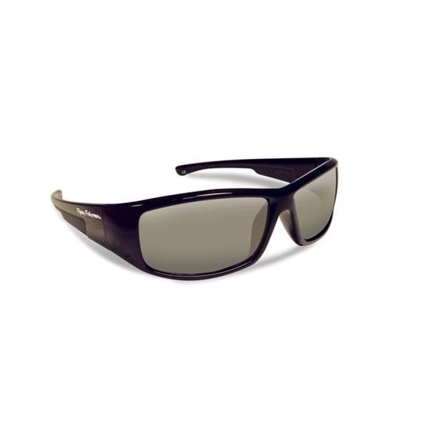 Flying Fisherman Flying Fisherman 7890BS Gaffer Jr. Angler Polarized Sunglasses; Black Frames With Smoke Lenses 7890BS